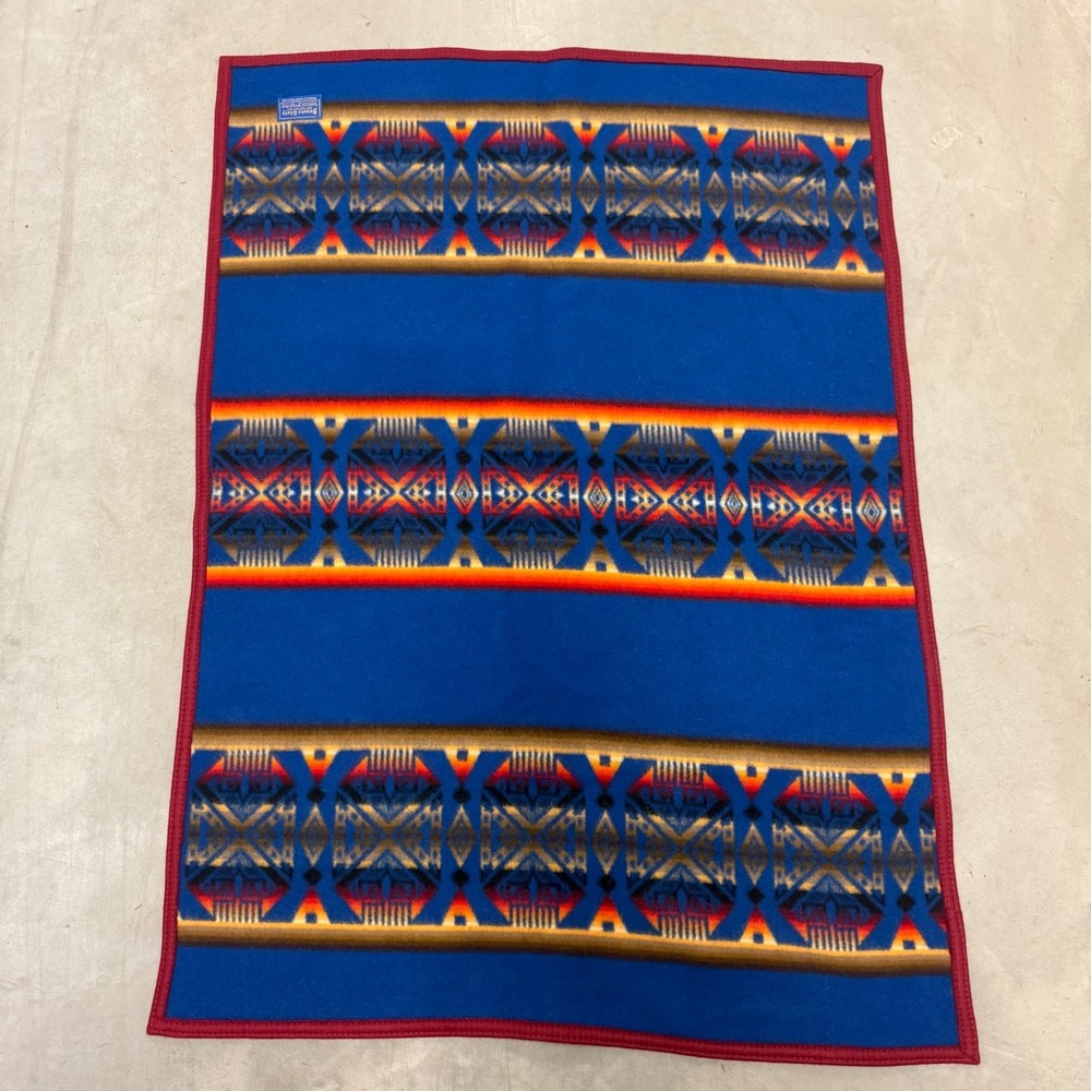 Vintage Beaver State Wool Aztec Pendleton Blanket